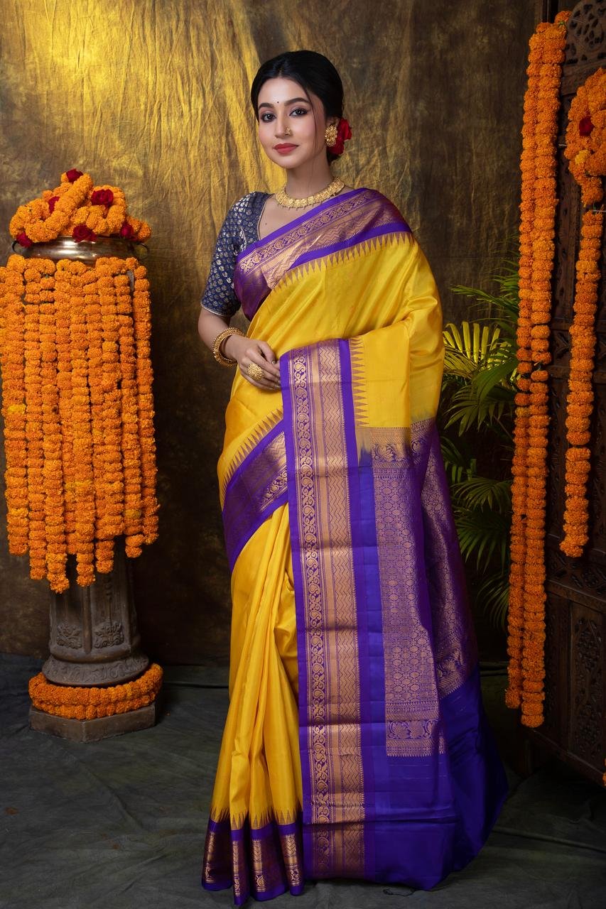 Pure Gadwal Silk #PGS01